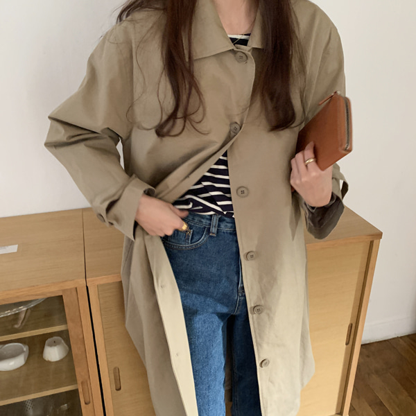 franc trench coat ( 바이오워싱 )
