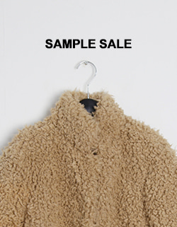 (SAMPLE SALE) 양털자켓 - 베이지