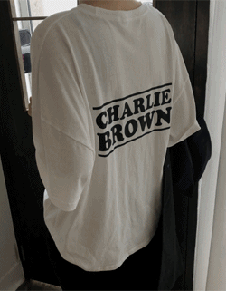 Charlie brown boxy top ( 재입고 )