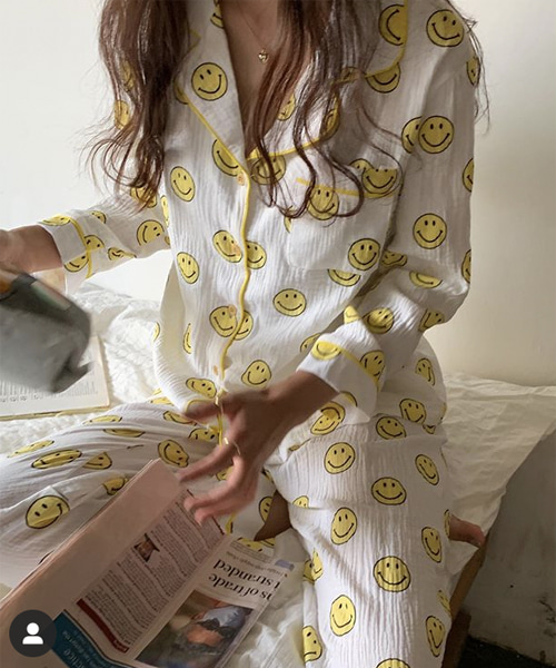 [2월중순 입고예정] ​happy smile pajama ( 파자마 세트 ) 무료배송아이템