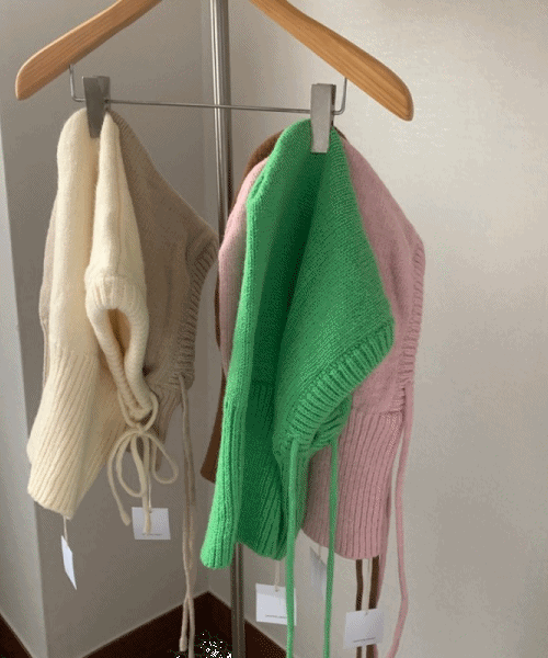 knit balaclava ( 사이즈 조절 가능 )