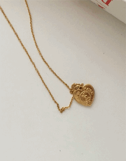 maybe heart necklace