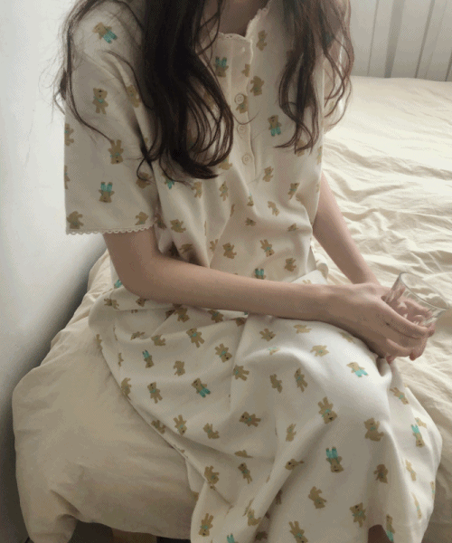 jelly bear pajama ( 파자마 원피스 )