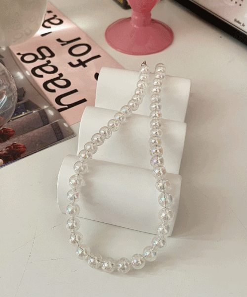 (한개만 구매해도 무료배송) aurora pearl necklace