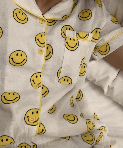 happy smile pajama ( 반팔세트 )