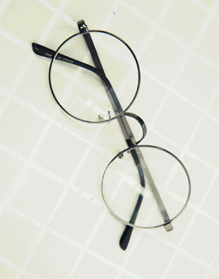 circle - glasses ( 블랙 )