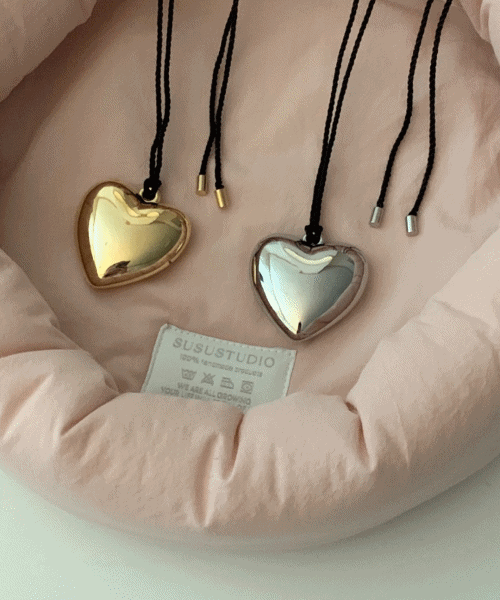 ( 스페셜 특가 무료배송 ) big heart necklace